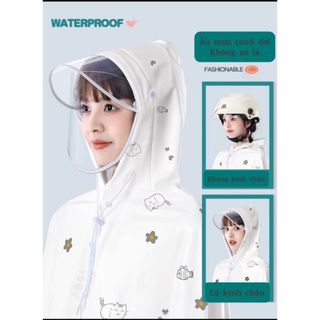 ÁO MƯA TRONG SUỐT HOẠ TIẾT NHIỀU MÀU MẪU MỚI