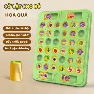 Đồ Chơi Cờ Lật Luyện Trí Nhớ Zuba Toys - Đối Kháng 2 Người Chơi Giúp Bé Rèn Luyện Tập Trung, Phát Triển Tư Duy Logic
