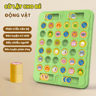 Đồ Chơi Cờ Lật Luyện Trí Nhớ Zuba Toys - Đối Kháng 2 Người Chơi Giúp Bé Rèn Luyện Tập Trung, Phát Triển Tư Duy Logic