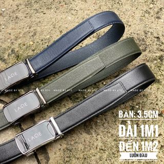 DÂY LƯNG DA BÒ 3 LỚP VÂN TAIGA - ĐẦU KHOÁ TĂNG CAO CẤP