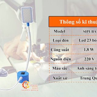 ĐÈN LED MÁY MAY SIRUBA 23 LED