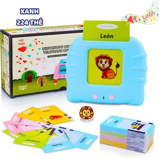 Máy Đọc Thẻ Song Ngữ 4 Chế Độ Anh Việt Zuba Toys – Đồ Chơi Giáo Dục Sớm Flashcard Giúp Bé Học Từ Vựng Hiệu Quả