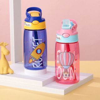 Bình Nước Nhựa Trẻ Em Họa Tiết TMB044 570ML  (THÙNG 80C)