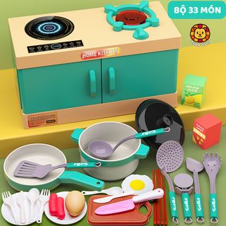 Đồ Chơi Nhà Bếp Zuba Toys Mô Phỏng Nấu Ăn Sáng Tạo, Bộ Đồ Chơi Nhà Bếp Nhiều Chi Tiết Cho Bé Gái Tập Làm Đầu Bếp