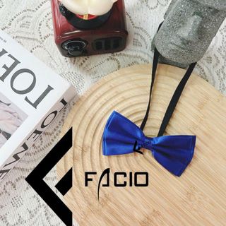 Nơ đeo cổ nam Facio phi bóng thắt sẵn X05