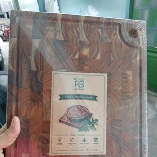 🔥 THỚT GỖ TEAK REBORN CAO CẤP – BỀN BỈ THEO THỜI GIAN 🔥