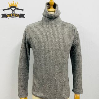 Áo len cổ lọ Facio unisex gân cao cấp T012