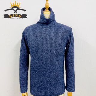 Áo len cổ lọ Facio unisex gân cao cấp T012