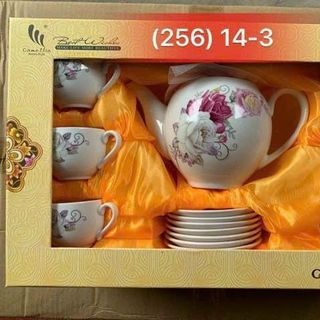 BỘ BÌNH TRÀ HỌA TIẾT SANG TRỌNG HÀN QUỐC (T12)