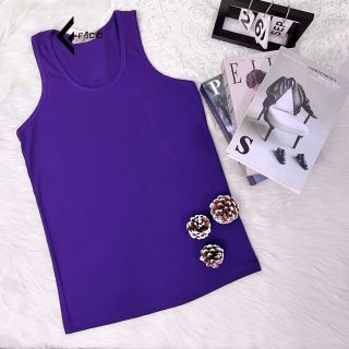 Áo ba lỗ nam cổ tròn Facio thun poly co giãn U05