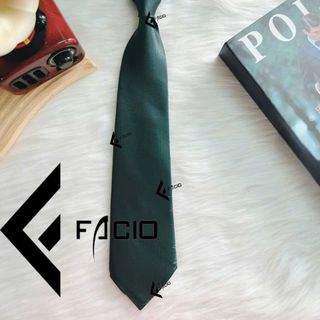 Cà vạt nam tự thắt họa tiết Facio bản lớn C054