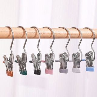 COMBO 10 MÓC KẸP QUẦN ÁO TẤT VỚ TIỆN DỤNG