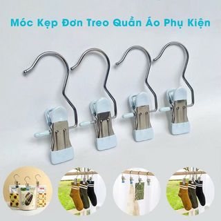 COMBO 10 MÓC KẸP QUẦN ÁO TẤT VỚ TIỆN DỤNG
