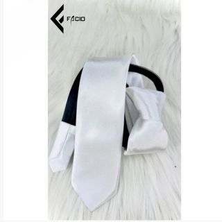 Cà vạt nam phi bóng thắt sẵn Facio bản lớn C0155