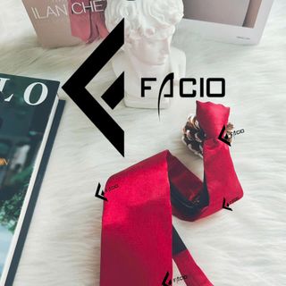 Cà vạt nam phi bóng thắt sẵn Facio bản lớn C0155