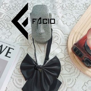 Nơ bướm nữ phi bóng Facio đuôi dài thắt sẵn X03
