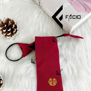 Cà vạt cưới Facio thắt sẵn dây kéo C0027