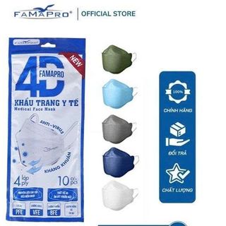 THÙNG 300 KHẨU TRANG Y TẾ FAMAPRO KF94