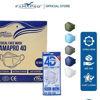 THÙNG 300 KHẨU TRANG Y TẾ FAMAPRO KF94