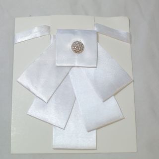 Nơ cà vạt nữ phi bóng cài sẵn Facio xếp tầng X09