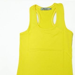 Áo ba lỗ nữ cổ tròn Facio form ôm thun poly U01