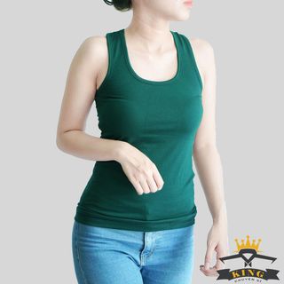 Áo ba lỗ nữ cổ tròn Facio form ôm thun poly U01