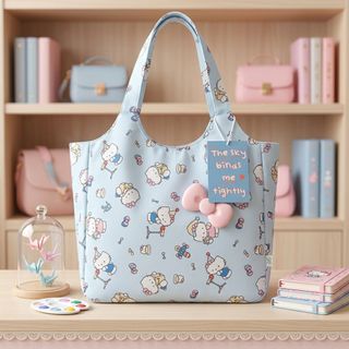 TÚI TOTE KITTY CUTE, CHỐNG THẤM NƯỚC, ĐI HỌC ĐI CHƠI ĐỀU HỢP A0299 - PIPI STORE