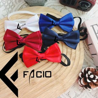 Nơ đeo cổ em bé Facio phi bóng thắt sẵn X06