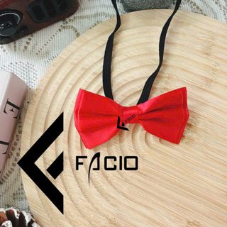 Nơ đeo cổ em bé Facio phi bóng thắt sẵn X06