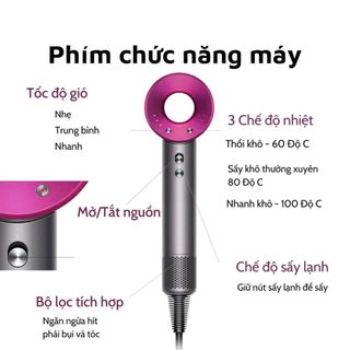 MÁY SẤY TÓC ION ÂM 2 CHIỀU NÓNG LẠNH 1 ĐẦU HAIRDRYER
