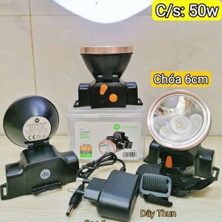 ĐÈN PIN ĐỘI ĐẦU SIÊU SÁNG 50W DP 7224A