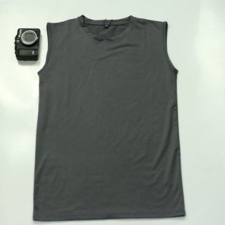 Áo ba lỗ nam cổ tròn ôm body tôn dáng mặc trong thun poly U08