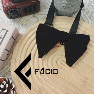 Nơ bướm nam vải nhung thắt sẵn Facio X002
