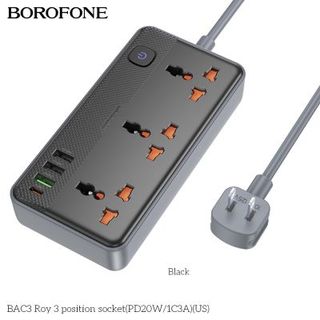 Ổ điện Borofone BAC3 AC250V/DC20W dài 1.5m