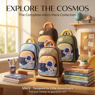 BALO MẦM NON PHI HÀNH GIA SIÊU CUTE, NHẸ ÊM THOẢI MÁI A3603 - PIPI STORE