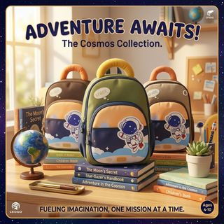 BALO MẦM NON PHI HÀNH GIA SIÊU CUTE, NHẸ ÊM THOẢI MÁI A3603 - PIPI STORE