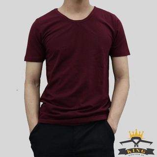 Áo thun nam cổ tròn Facio form Slim Fit thun poly V01