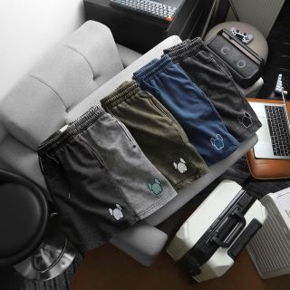 Short Wash Lifework  Thiết kế basic với bộ màu nam tính  Chất vải nỉ cotton dày mịn mướt