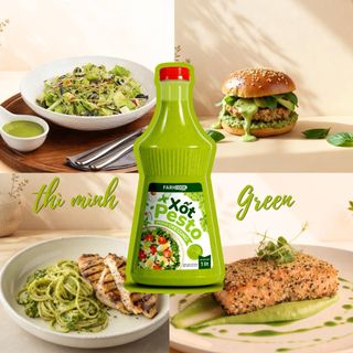 XỐT PESTO FARICOOK – “THÌ MÌNH GREEN” CHO MỌI MÓN ĂN