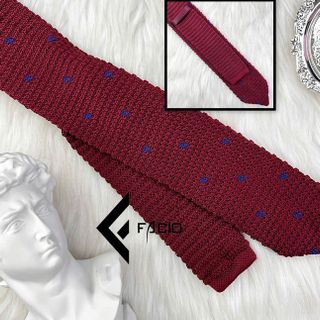 Cà vạt len nam Facio dệt vân nổi đầu nhọn C23