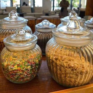 BỘ 3 HỦ THỦY TINH SỌC CÓ NẮP ĐẬY