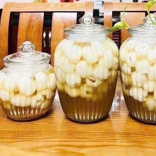 BỘ 3 HỦ THỦY TINH SỌC CÓ NẮP ĐẬY