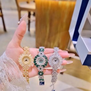 ĐỒNG HỒ NỮ CHÍNH NGẠCH FUNMEI F2158 ĐÍNH ĐÁ CZ FULLBOX HOÁ ĐƠN