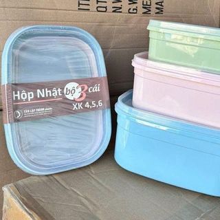 BỘ 3 HỘP NHẬT VUÔNG XUẤT KHẨU