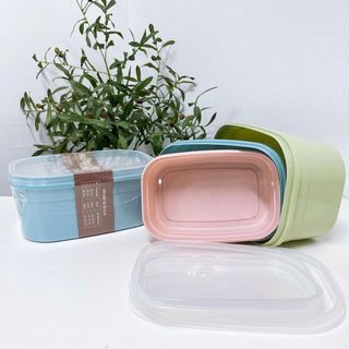 BỘ 3 HỘP NHẬT VUÔNG XUẤT KHẨU