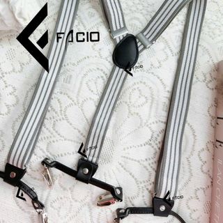 Dây đai thun 6 kẹp nam bản 2.5cm M1-04