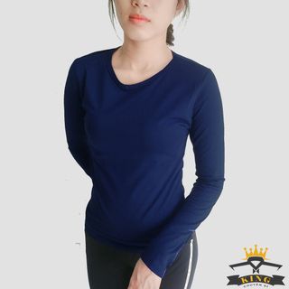 Áo thun nữ Facio tay dài cổ tròn form ôm W05