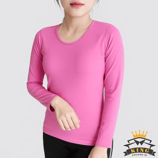 Áo thun nữ Facio tay dài cổ tròn form ôm W05