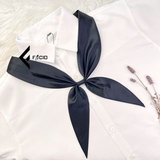 Nơ cổ nữ phi bóng Facio cánh chim thắt sẵn X011