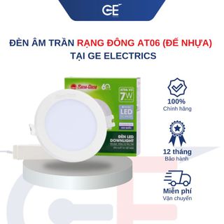 Sản Phẩm AT06 - 1 Màu Rạng Đông Đế Nhựa tại GE Electrics